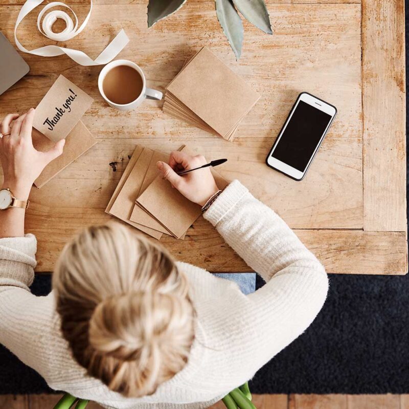 Gratitude and marketing