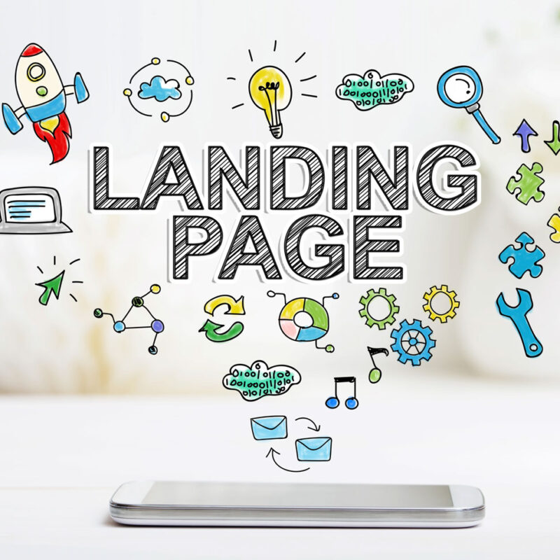 landing page